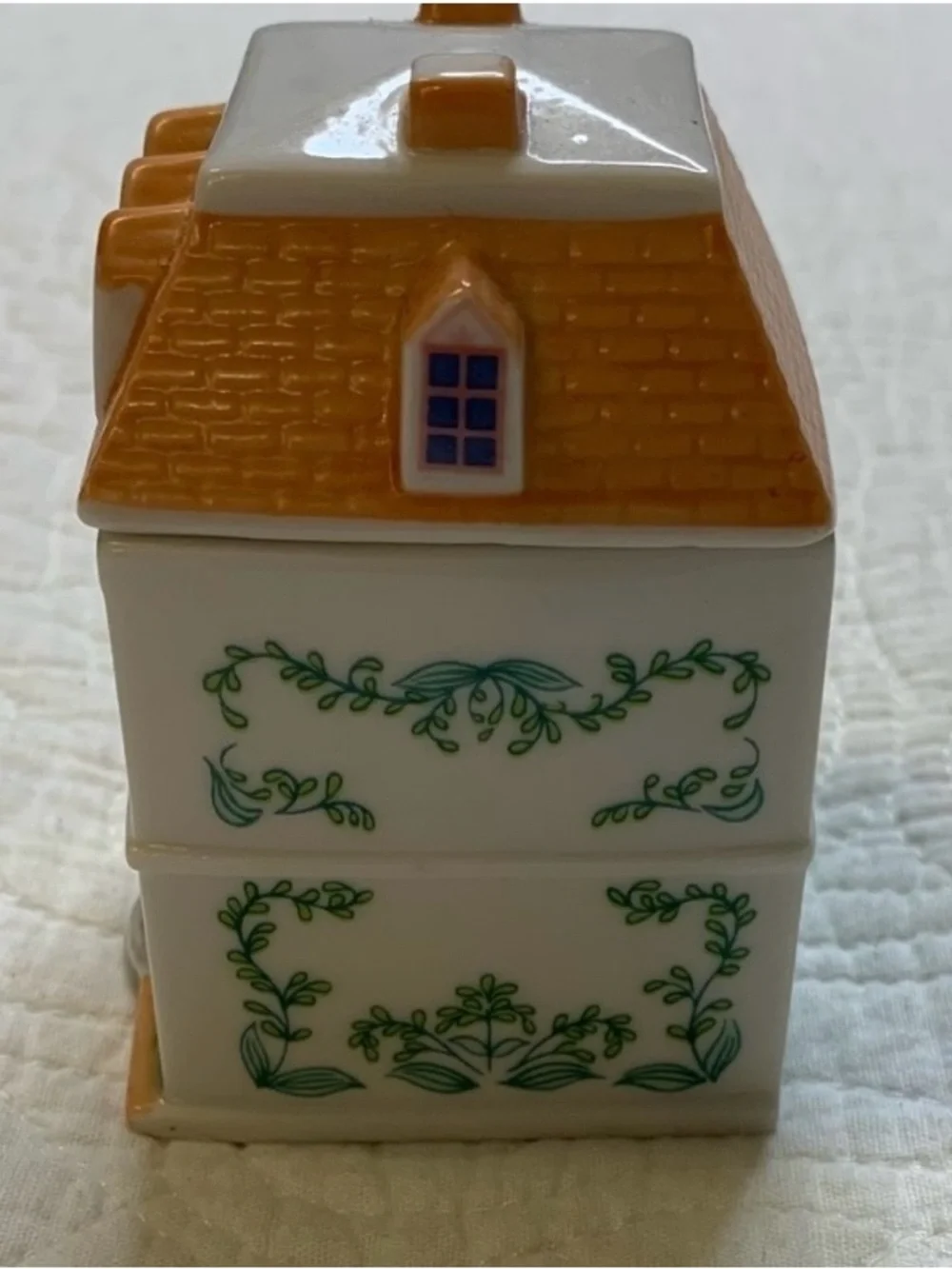 Lenox Vintage 1989 Collectible Cinnamon Porcelain Spice Jar House Replacement